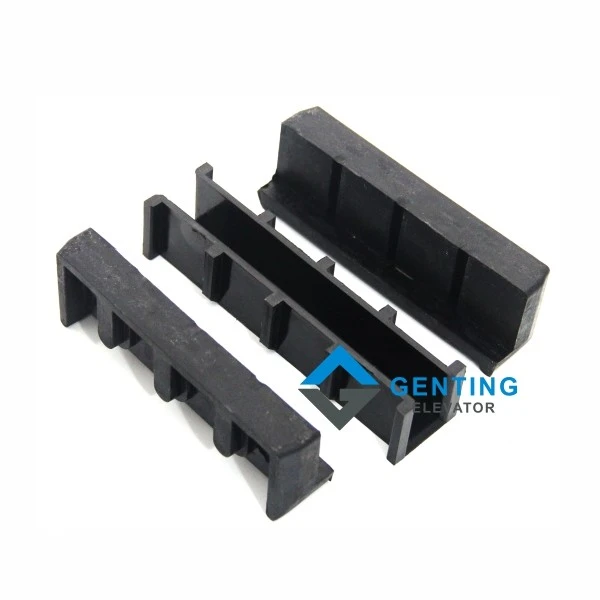 Kone elevator 3-in-1 guide shoe insert 130x10mm Kone elevator 3-in-1 guide shoe insert 130x10mm